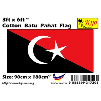 3ft x 6ft Cotton Batu Pahat Flag